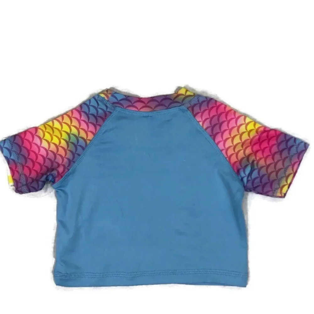 Brand new Size 2T‎ Mermaid Bikini with Crop Top